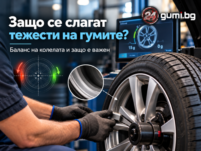 Защо се слагат тежести на гумите? Как и защо се балансират колелата